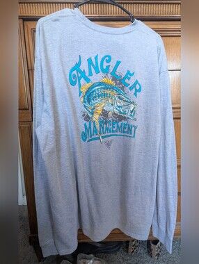 Columbia Men's Long-Sleeve Performance Tee - Light Gray